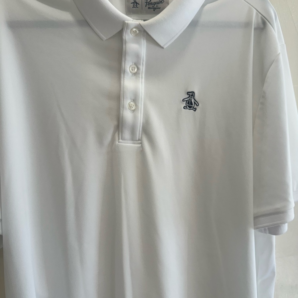 Original Penguin Men's White Polo Shirt